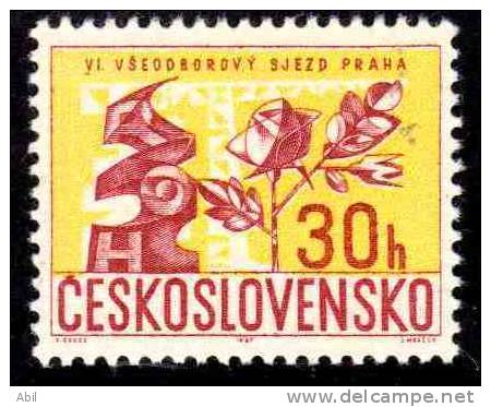 Tchécoslovaquie 1967 N°Y.T. : 1536** - Nuevos