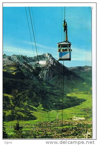 Wankbahn  Uber Garmisch Partenkirchen - Kabelbanen