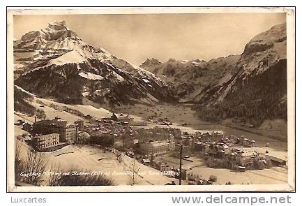 ENGELBERG. (1019 M.) MIT HAHNEN (2611 M). SPANNÖRTER UND TITLIS. - Engelberg