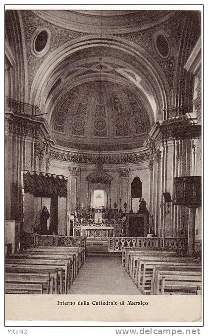 7-Marsico-Potenza-Basilicata-Interno Della Cattedrale-V.1935 X Reggio Calabria.. - Potenza