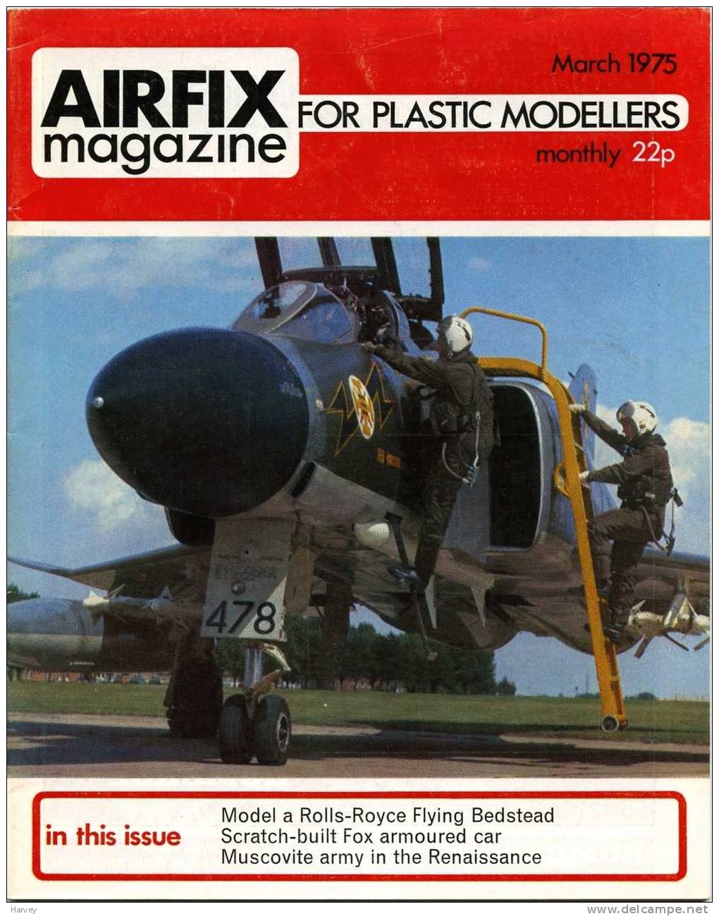 Airfix Magazine March 1975 - Gran Bretaña