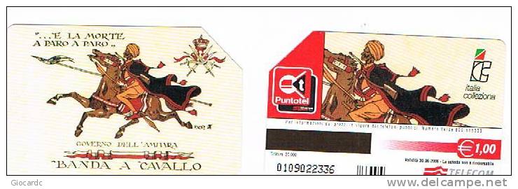 TELECOM ITALIA  - CAT. C.& C  F4067 - ITALIA COLLEZIONA 2004: BANDA A CAVALLO     -  USATA - Publiques Spéciales Ou Commémoratives