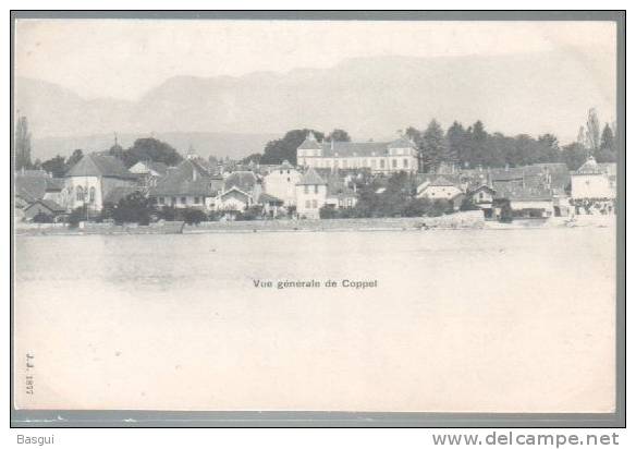 CPA Suisse VD Coppet , Vue Générale - Coppet