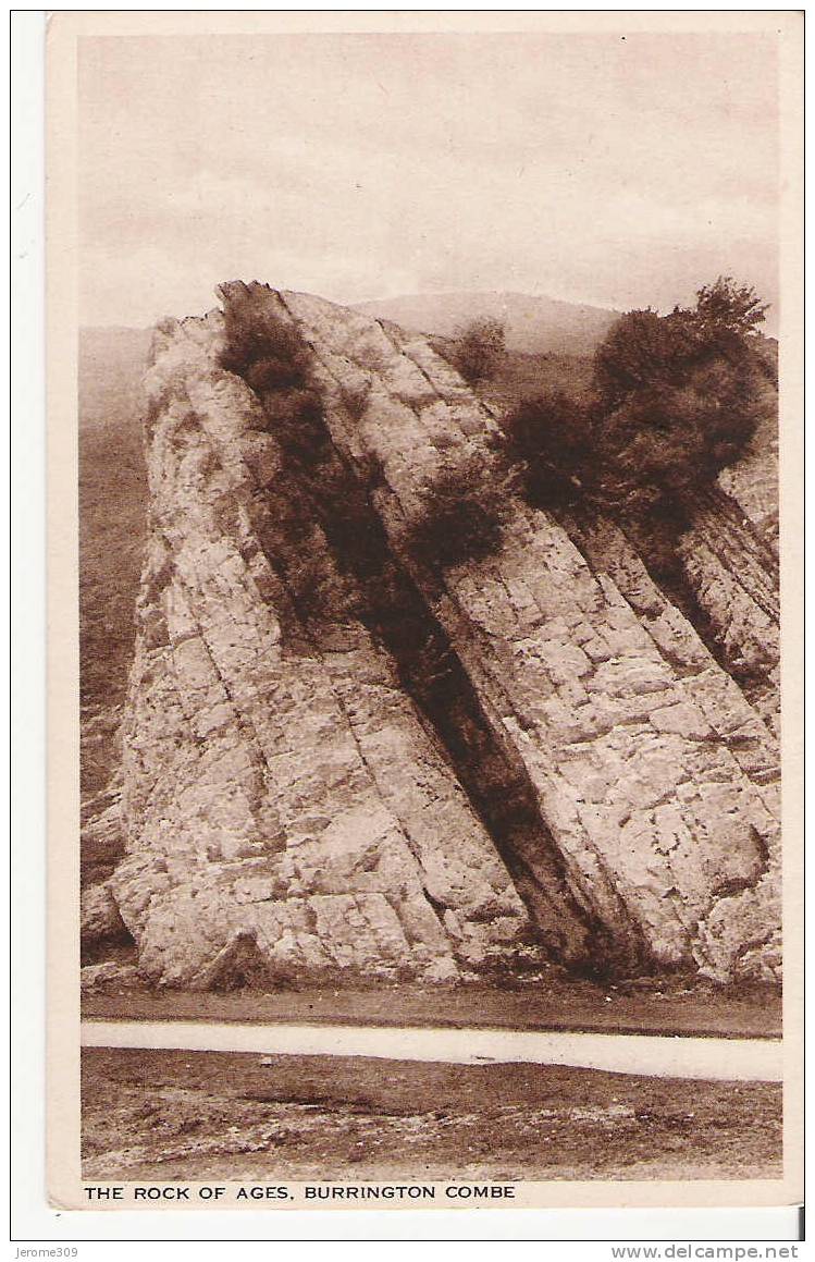 ROYAUME-UNI - ANGLETERRE - BURRINGTON - CPA - The Rock Of Ages, Burrington Combe - Other & Unclassified