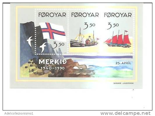 38639)foglio Commemorativo Merkid Con 3x3.50 Nuovo - Variétés Et Curiosités