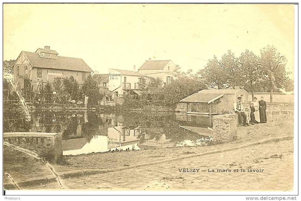 VELIZY   -  La Mare Et Le Lavoir - Velizy