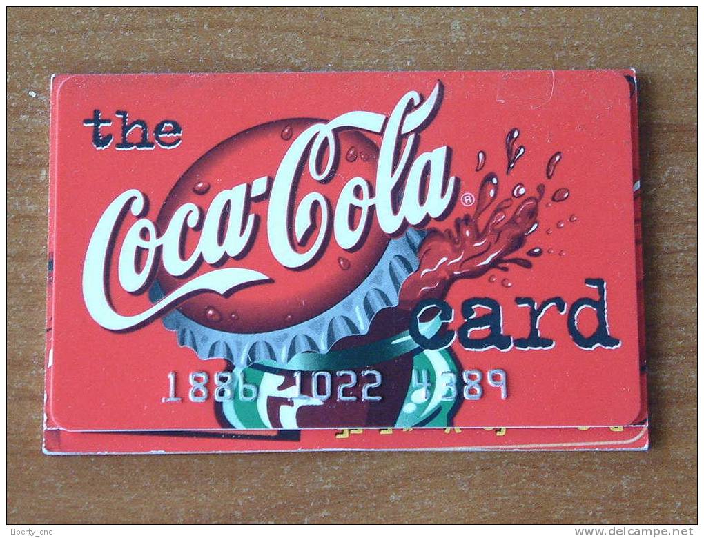 THE COCA-COLA CARD NR. 1886 1022 4389 ( Details See Photo - Out Of Date - Collectors Item ) - Dutch Item !! - Other & Unclassified