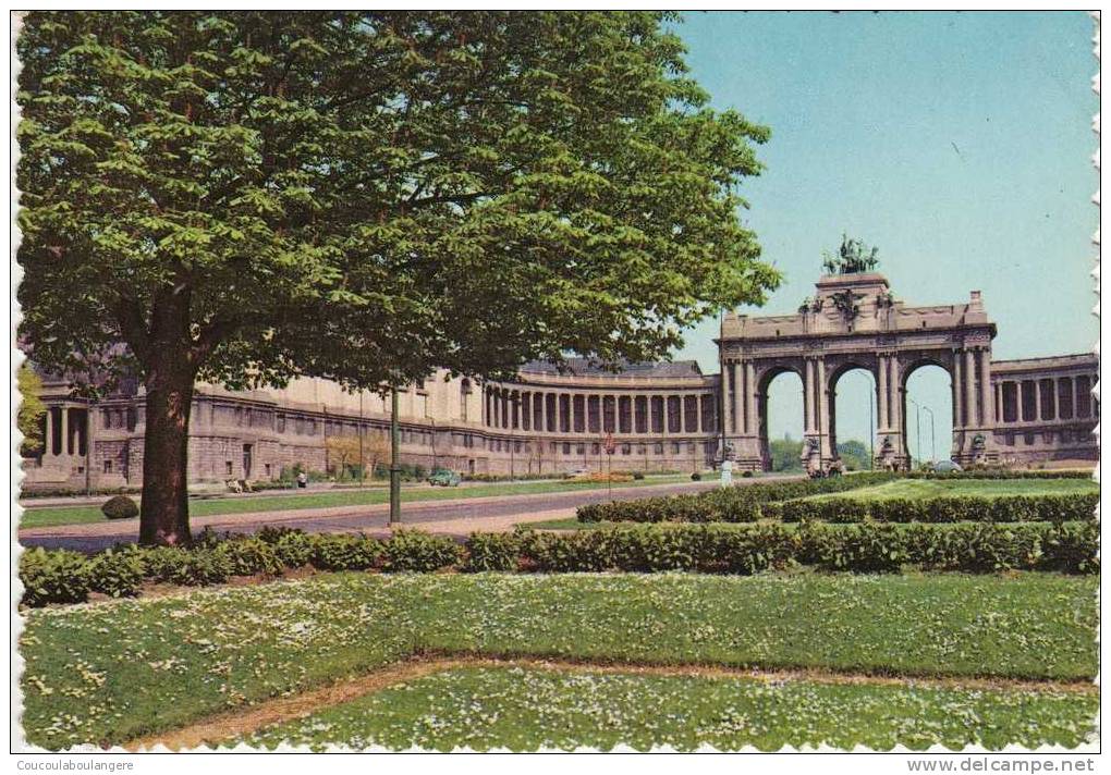 BRUSSELS   (BELGIQUE) Parc Et Palais Du Cinquantenaire - Bossen, Parken, Tuinen