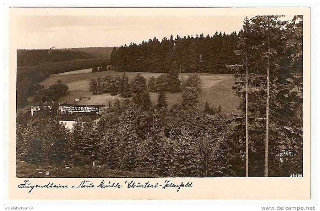 AK 38688 Jugendheim "Neue Mühle" Clausthal-Zellerfeld 11.7.34. 19-20 OSTERODE (HARZ) SÖSE-TALSPERRE Größte Deutsche - Clausthal-Zellerfeld