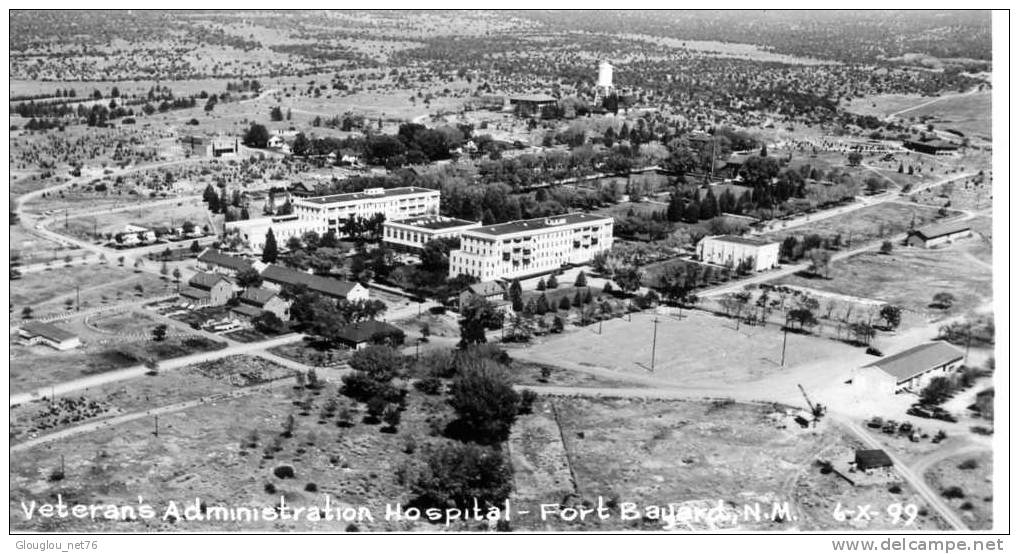 VETERANS ADMINISTRATION HOSPITAL FORT BAYARD N.M.......CPSM PETIT FORMAT - Autres & Non Classés