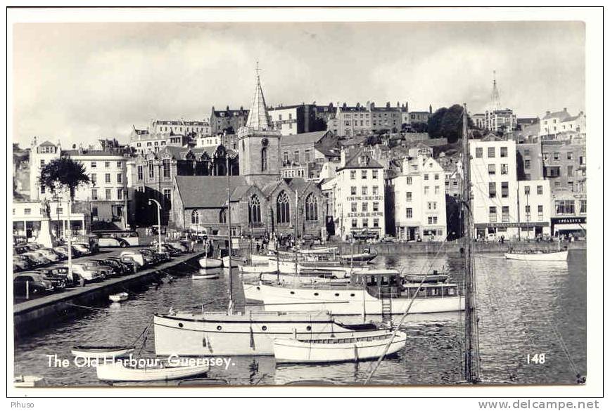 UK619:   GUERNSEY : The Old Harbour - Guernsey