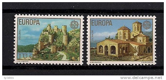 YUGOSLAVIA 1978 EUROPA CEPT SET MNH - 1978