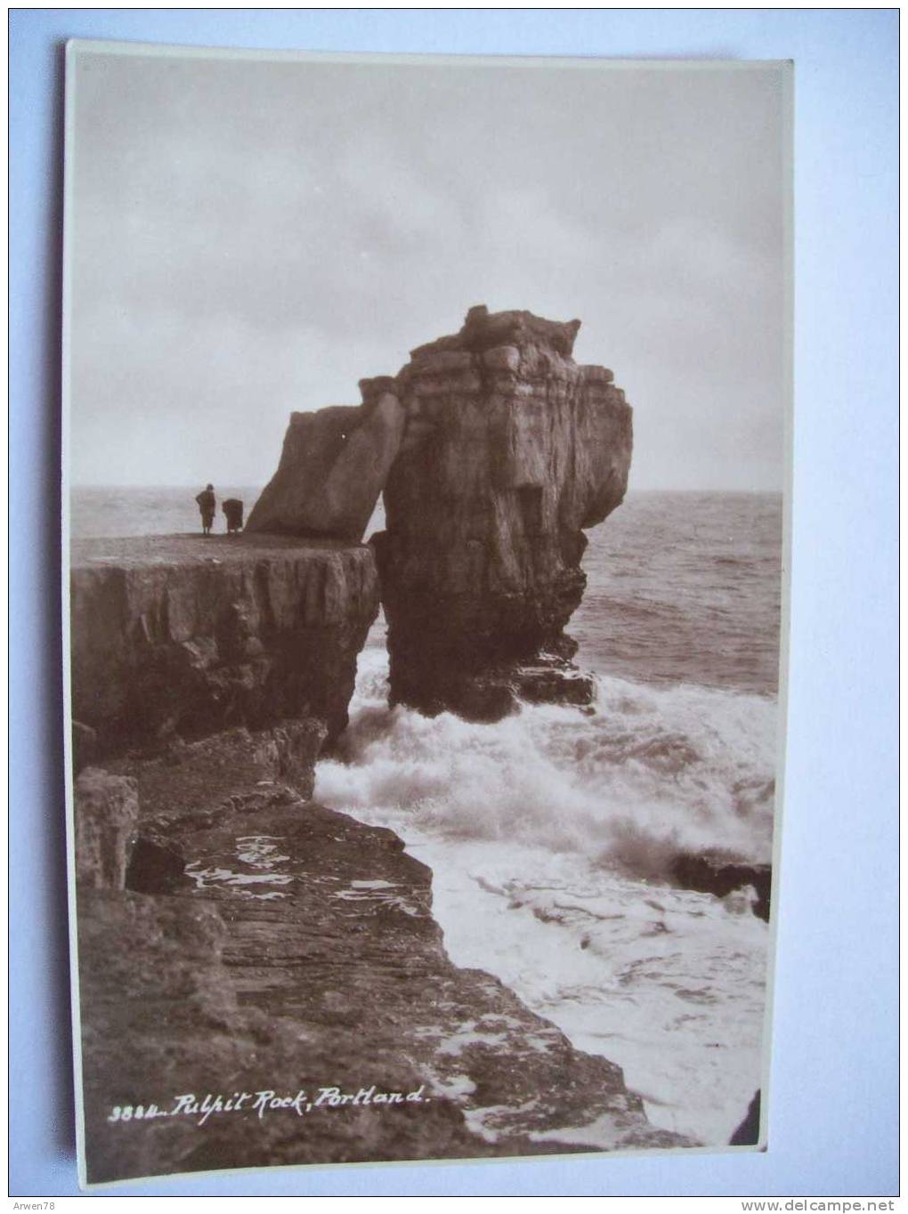 Pulpit Rock Portland Carte Photo  Recto / Verso - Other & Unclassified