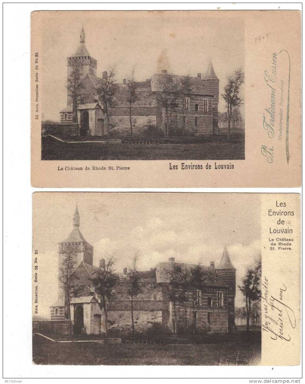 Le Chateau De Rhode St Pierre Les Environ De Louvain - Holsbeek