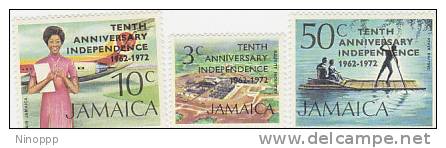 Jamaica-1972 10th Anniversary Of Independency     MNH - Giamaica (1962-...)