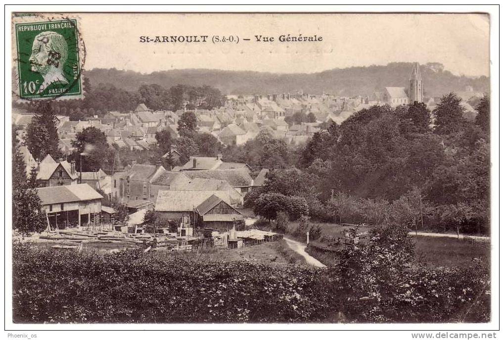 FRANCE - St.ARNOULT, Vue Generale, 1923. - St. Arnoult En Yvelines