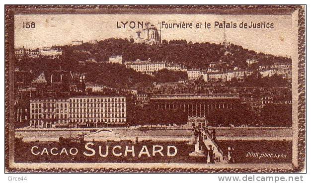 COLLECTION DES CHOCOLATS SUCHARD.FRANCE. RHONE.LYON.FOURVIERE..... - Suchard