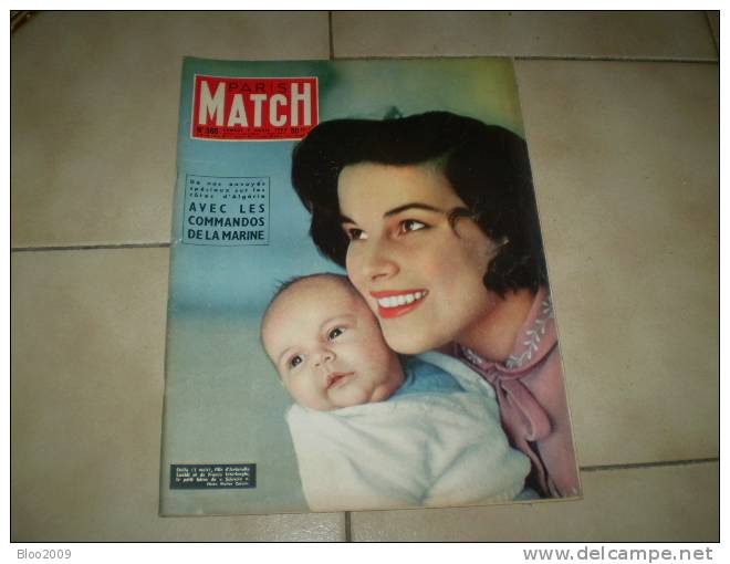 PARIS MATCH  1956  NUMERO 365 - People