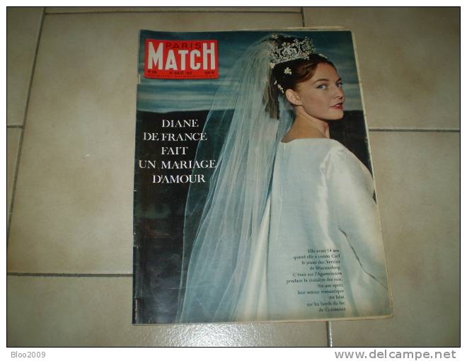 PARIS MATCH 1960  NUMERO 590 - People