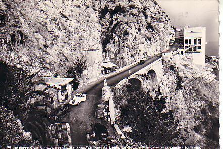 Menton : Frontière Franco-Italienne , Le Pont St-Louis - Zoll