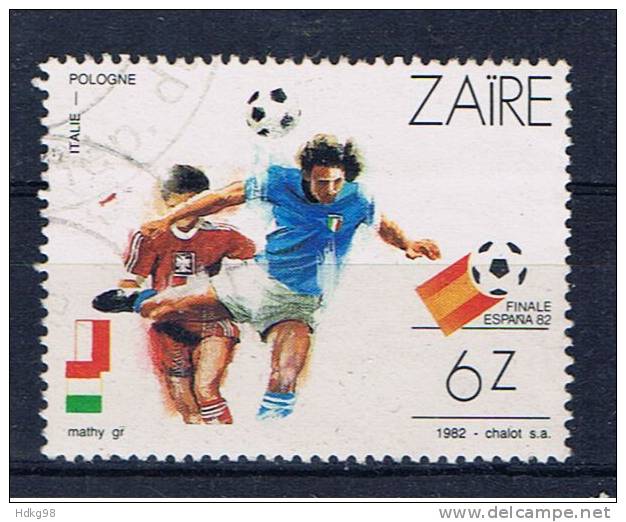 ZRE+ Zaire 1982 Mi 770 Fußball - Gebraucht