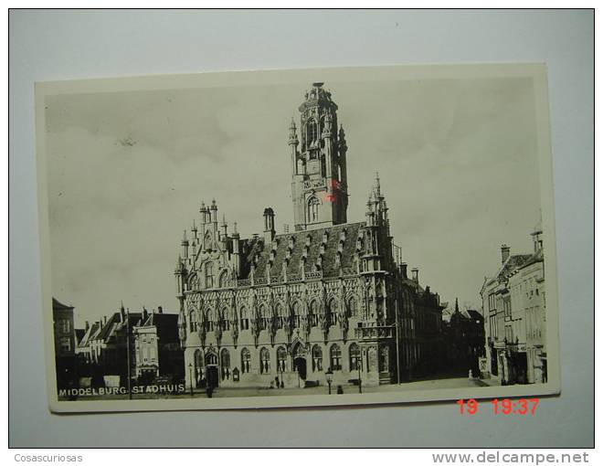 6313 NETHERLANDS HOLLAND MIDDELBURG STADHUIS   YEARS  1950  OTHERS IN MY STORE - Middelburg