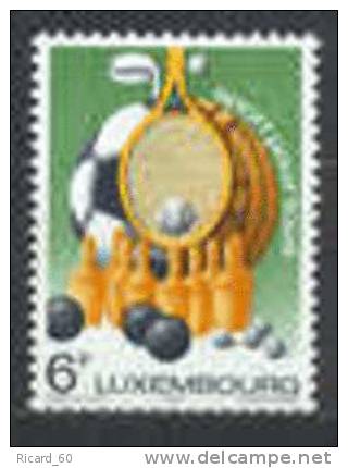 Timbre(s) Neuf(s) Luxembourg,961 Y Et T, Sport Pour Tous, Tennis, Golf, , ...1980 - Ungebraucht