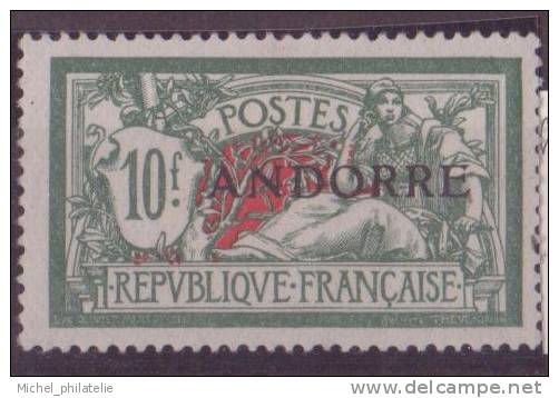 ANDORRE N° 22** NEUF SANS CHARNIERE   TYPE MERSON - Ungebraucht