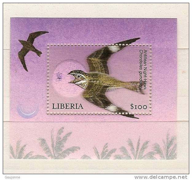 LIBERIA    Faune Oiseaux D'Afrique     BF 418** - Hirondelles