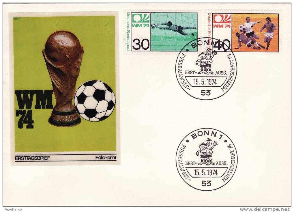 1974 Germania - Campionati Mondiali - 1974 – Allemagne Fédérale