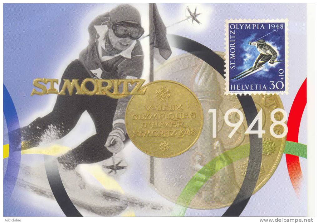 Suisse 1998 " Jeux Olympiques D´hiver à Nagano " Entier Postal (3) - Inverno1998: Nagano