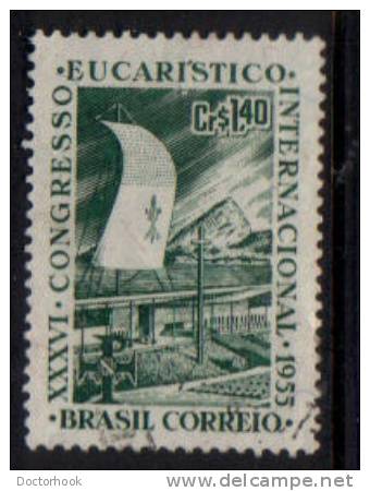 BRAZIL   Scott #  825  VF USED - Usati