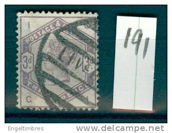 GB Victoria SG 191- Condition : See Scan - Usados