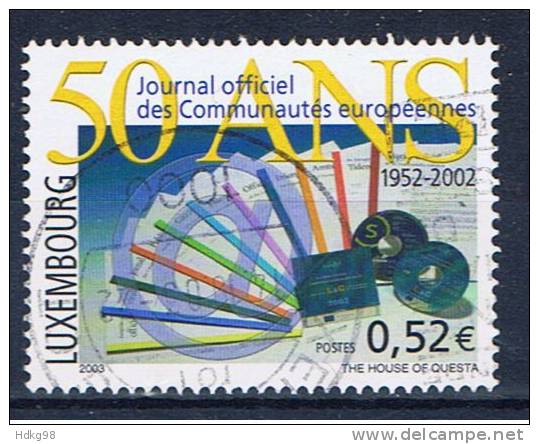 L Luxemburg 2003 Mi 1598 - Used Stamps