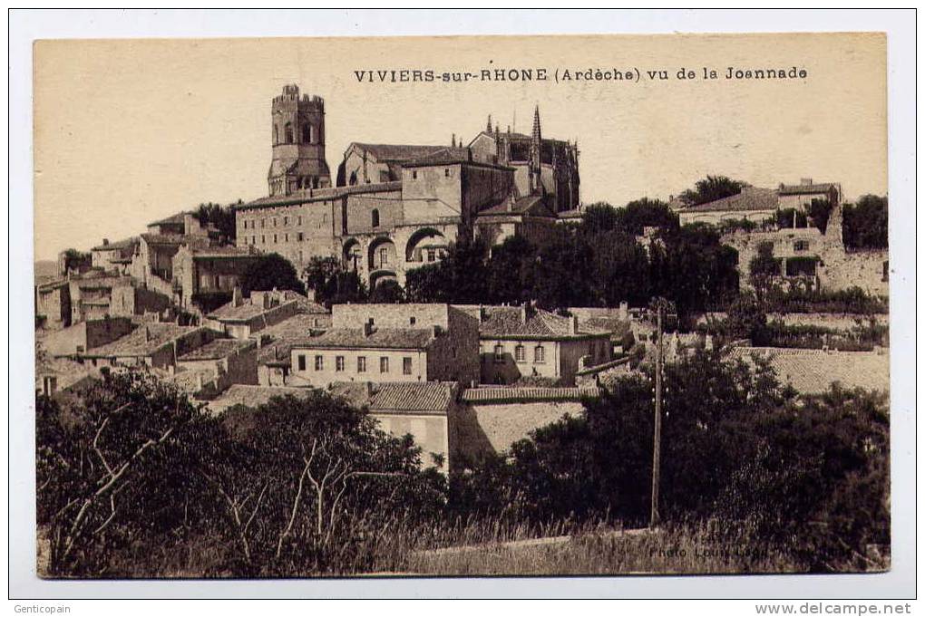 Q6 - VIVIERS-sur-RHÔNE - Vu De La Joannade - Viviers