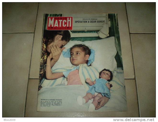 PARIS MATCH 1958  NUMERO 459 - People