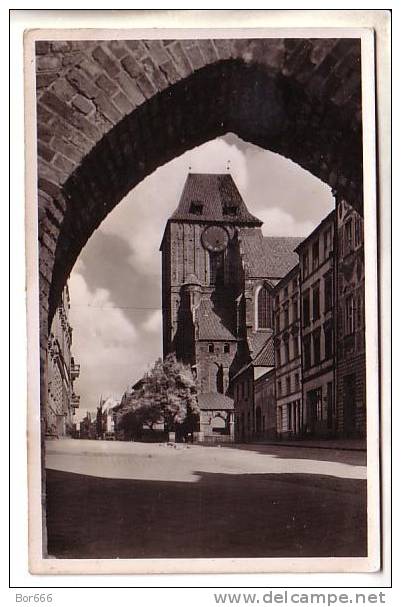 GOOD OLD GERMANY POSTCARD - THORN - Johannes Church - Pommern