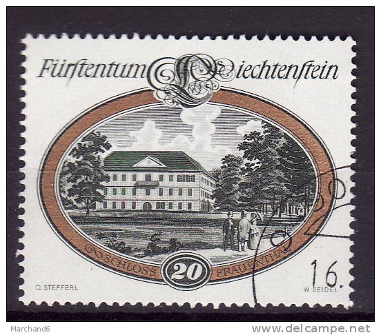 LIECHTENSTEIN.N°621.CHATEAUX FRAUENTHAL. Oblitéré - Gebraucht