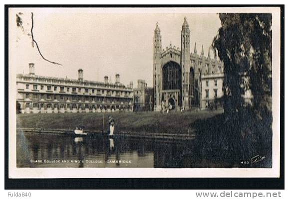 CPA.    CAMBRIDGE.    Clare College And King's College.. - Cambridge