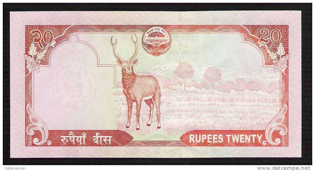 NEPAL  P62a 20 RUPEES (2010) Signature 14 UNC. - Nepal