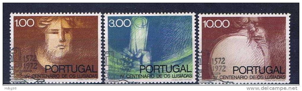 P Portugal 1972 Mi 1193-95  Os Lusiadas - Used Stamps