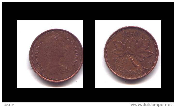 1 CENT 1981 - Canada