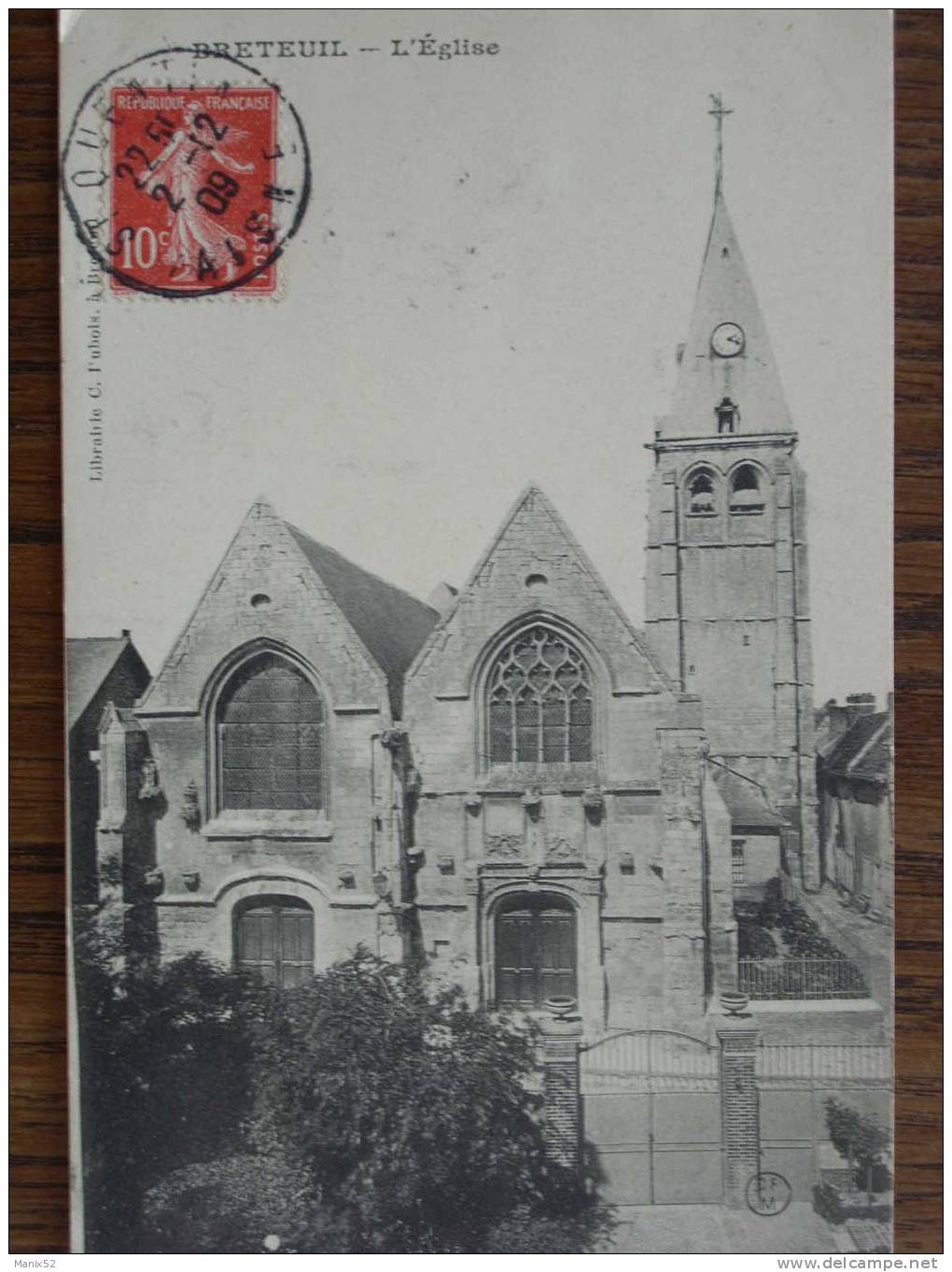 60 - BRETEUIL - L´ Eglise - Breteuil