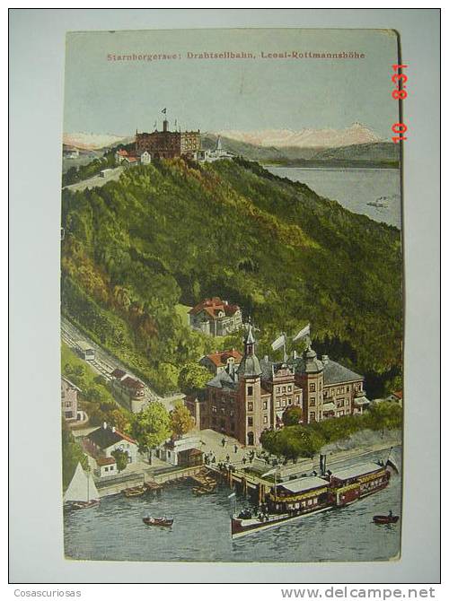 1756 GERMANY DEUTSCHLAND STARNBERGERSE  AÑOS / YEARS / ANNI  1910 OTHERS IN MY STORE - Starnberg