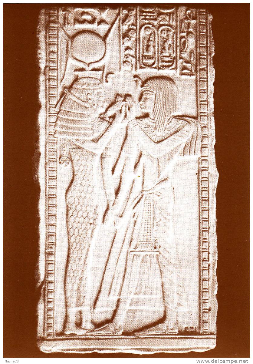 78 LE PECQ HENRI COHEN Gravure LA DEESSE HATHOR ET LE ROI SETHI 1er - Le Pecq