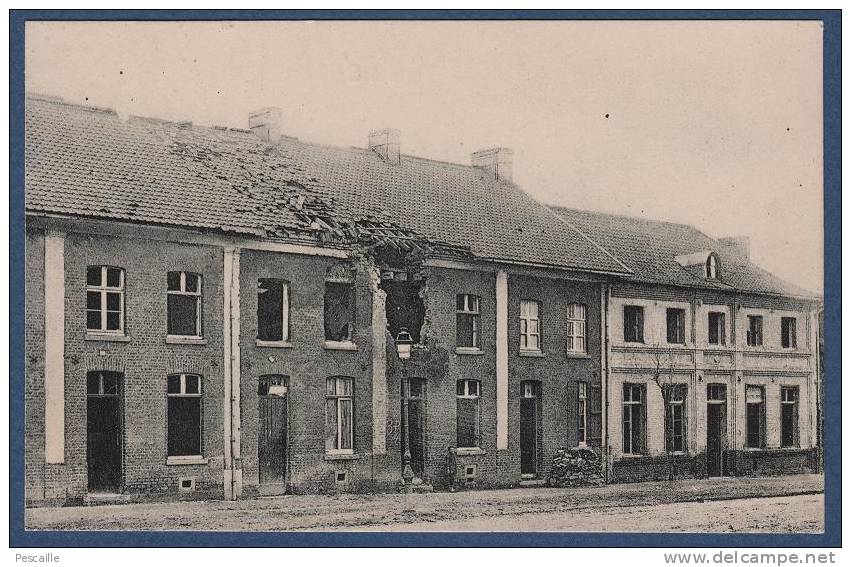 62 PAS DE CALAIS LENS ? - CARTE POSTALE ALLEMANDE - CORONS ? BOMBARDES WW1 - Lens