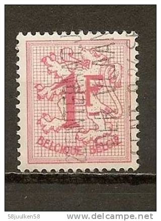 -Belgie GESTEMPELD  OPC.  NR°   1027B   Catw.   0.15    Euro - 1951-1975 Heraldic Lion