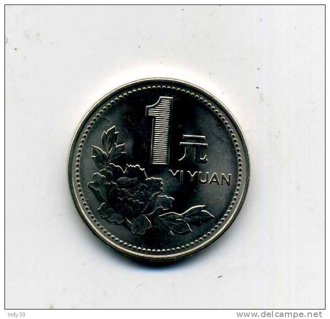 - MONNAIE CHINE . 1 YI YUAN 1995 - China