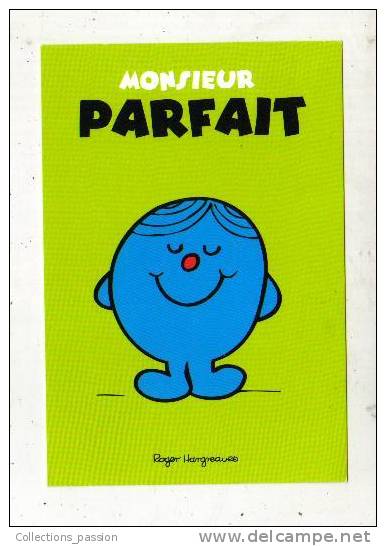 Cp, Bandes Dessinées, Monsieur Parfait - Comics