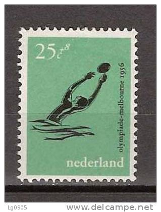 NVPH Nederland Netherlands Pays Bas Niederlande Holanda 680 MLH; Waterpolo, Water Polo.1956 - Waterpolo